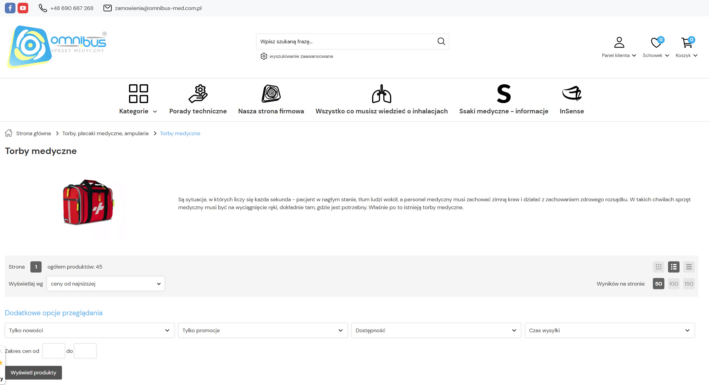 Lekkie i pojemne torby medyczne - na co zwracać uwagę przed zakupem?