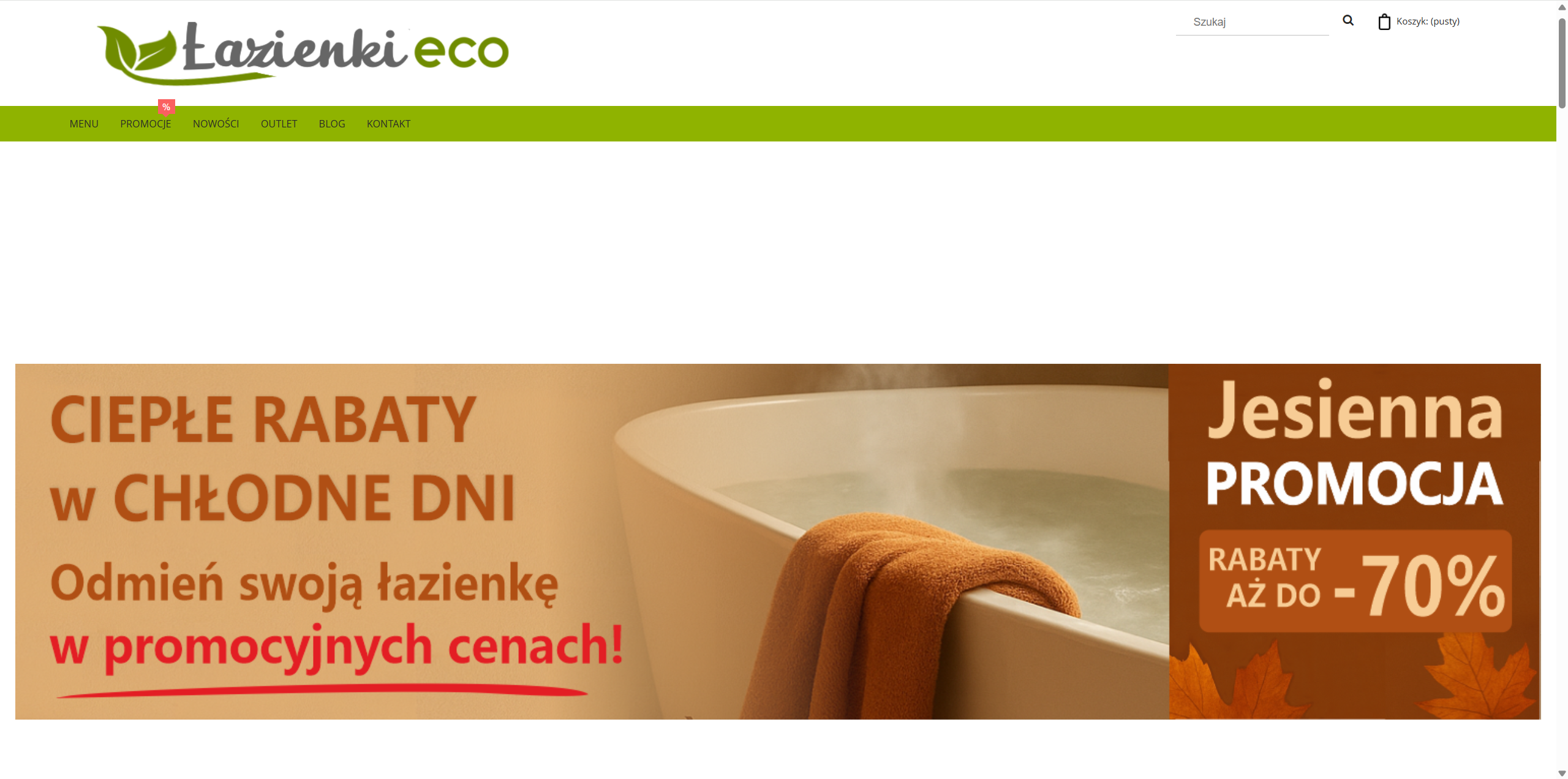 Sklep Łazienki - dlaczego warto postawić na zakupy internetowe?