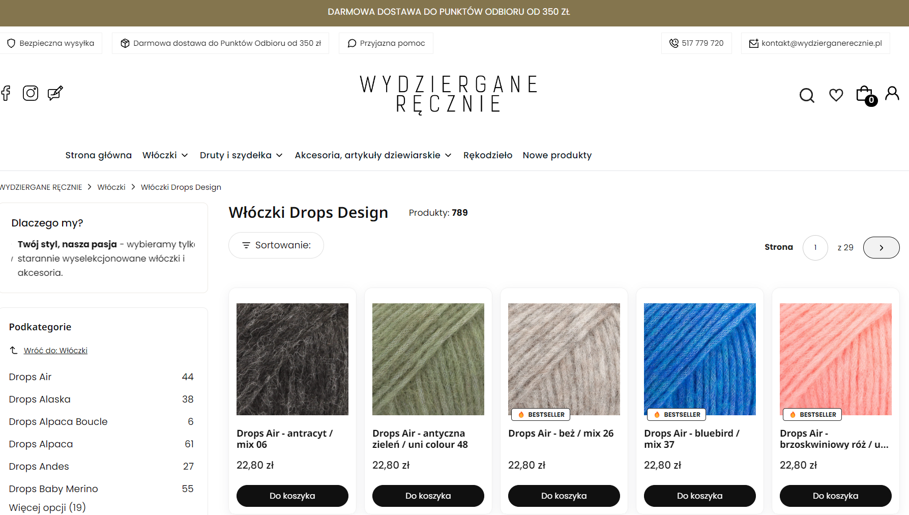 5 inspirujących projektów, które wykonasz z włóczek Drops