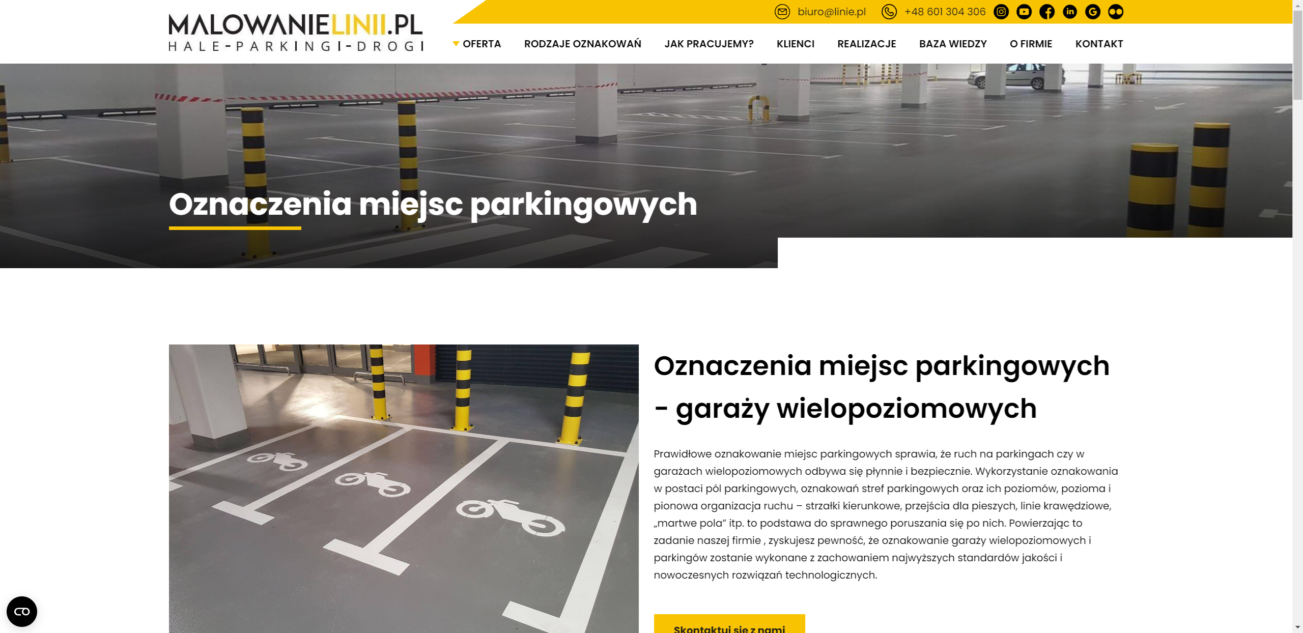 Jak prawidłowo zaprojektować oznaczenia miejsc parkingowych?