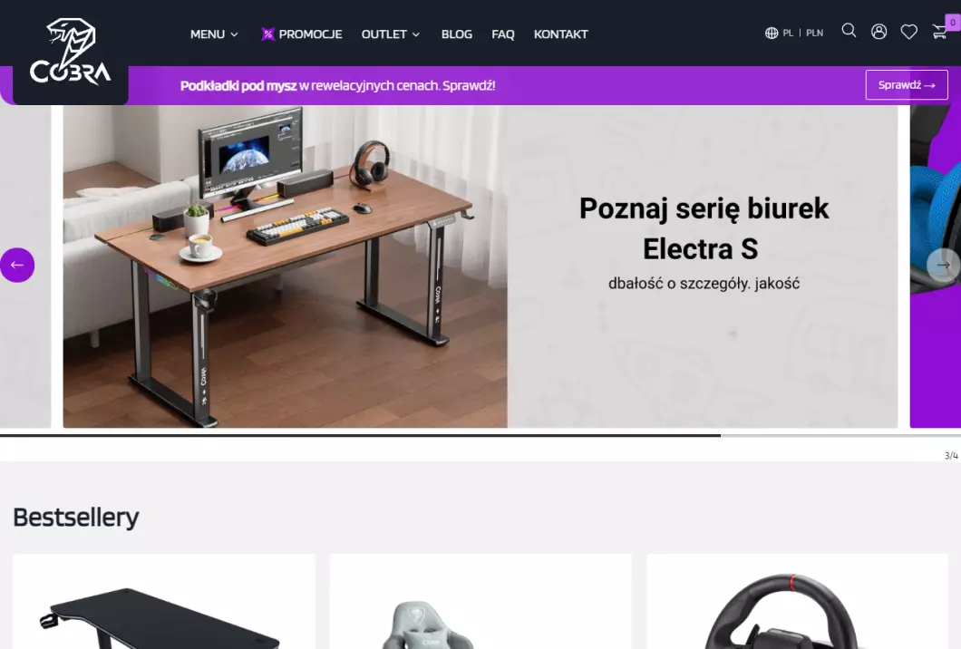 Zrzut ekranu strony